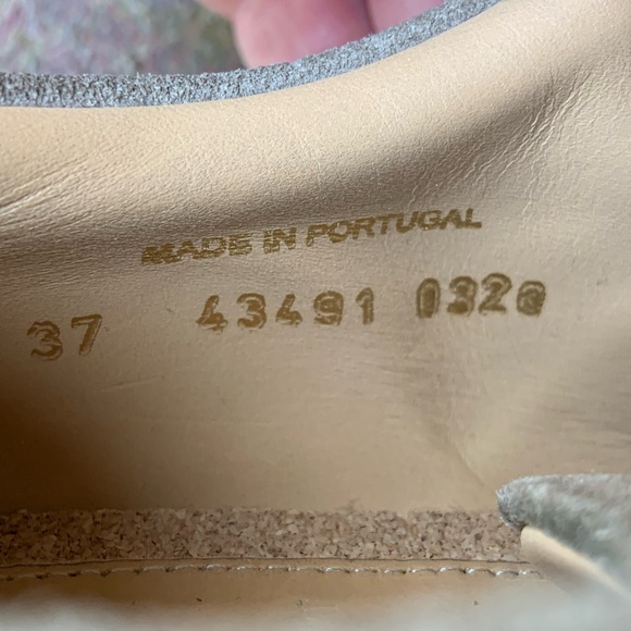 The Office of Angela Scott * Mr. Logan * Taupe Suede Oxfords - Picture 11 of 11